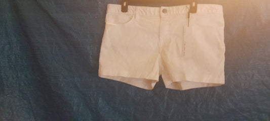 White CK Jeans shorts